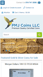 Mobile Screenshot of pmjcoins.com